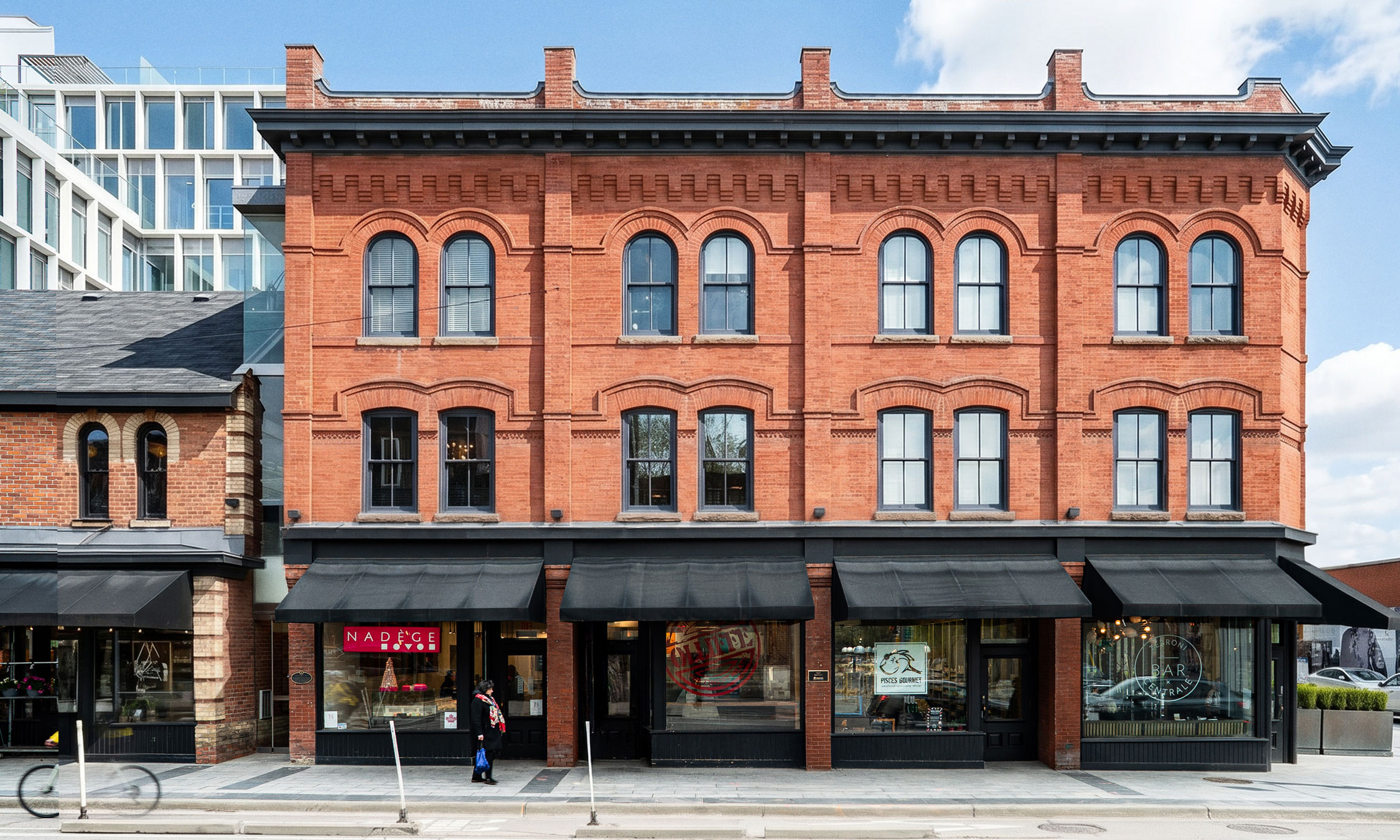 The restored Shops of Summerhill today